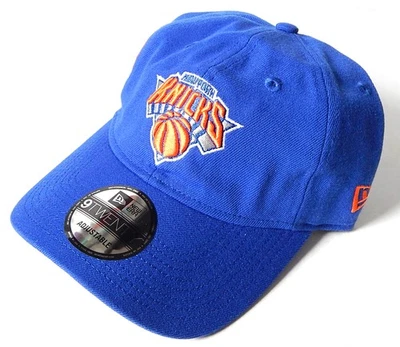 New York Knicks Canada Flag New Era 9Twenty Hat Cap Adjustable Royal Blue New - Image 1 of 4