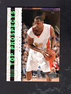 2003-04 UD Top Prospects #60 LeBron James radiocontrol Foto 1 de 2