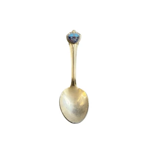 St. Augustine Florida Gold Tone Souvenir Spoon - Picture 1 of 6