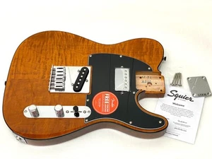 Guitarra Eléctrica Humbucker Original Fender Squier Tele Flame Maple Top CUERPO CARGADO - Imagen 1 de 24