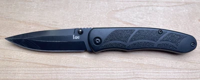 Складной карманный нож Heckler & Koch HK P30 Benchmade 8Cr13 с комбинированным лезвием - Изображение 1 из 4