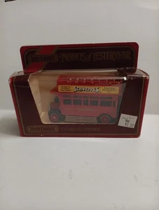 MATCHBOX-MODELS OF YESTERYEAR-Y-23-1922 AEC OMNIBUS-RAC-GENERAL-1984 - Picture 1 of 2