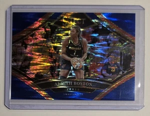 A 2024 Panini Select WNBA - Istantanee Aliyah Boston #2 BLU Flash Prizm 68/99 - Foto 1 di 2