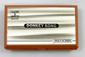 Nintendo Game & Watch - Multi Screen - Donkey Kong (DK-52) Used / Ca Clasp