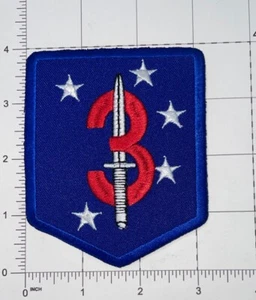 USMC 3rd MSOB Marine Spec Operations Battalion Patch Hook & Iron-On Repro A620 - Picture 1 of 1