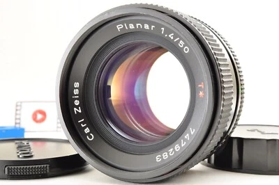 Contax Carl Zeiss Planar T* 50mm F/1.4 MMJ #7479283 CY Standard Lens From Japan - Image 1 of 4
