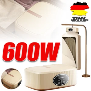 Tragbarer Wäschetrockner Mini Elektro Wärmepumpentrockner Kleiderschrank 600W - Bild 1 von 24