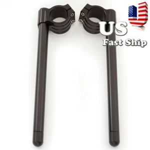 37mm Normal For Kawasaki NINJA 300R 2013-16 CNC Clip Ons Clipons Fork Handle Bar - Bild 1 von 12