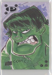 2017 Upper Deck Marvel Premier Sketch Cards 1/1 Nick Hernandez Sketch p1l