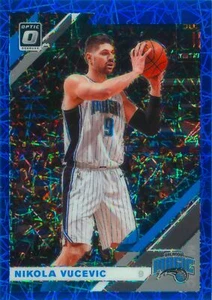 Nikola Vucevic 2019-20 Optic Blue Velocity Prizm Refractor Card#35 Orlando Magic - Picture 1 of 2