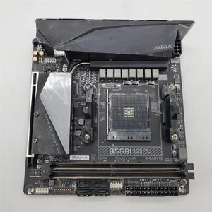 GIGABYTE B550I AORUS PRO AX (AM4 AMD/B550/Mini-Itx/SATA 6Gb/USB 3.2/WiFi 6/DDR4) - Afbeelding 1 van 7