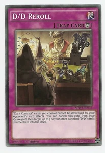 D/D Reroll SDPD-EN032 Yu-Gi-Oh Card 1st Edition New - Picture 1 of 3