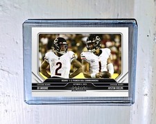 Justin Fields/D.J. Moore  2023 Panini NFL Football #11 Card PreSale Bears