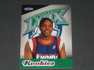 1999 Fleer Ultra WNBA Basketball #110 Tonya Edwards - ROOKIE CARD - MINT!!!