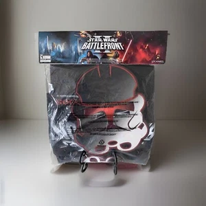 VTG LucasArts Star Wars Battlefront 2 II Mask w/T-shirt New Sealed Promo SWBF2 - Picture 1 of 24