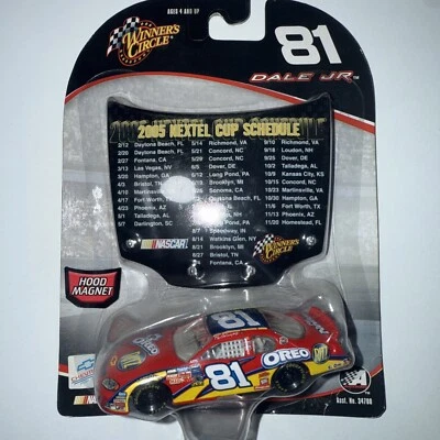 Winner’s Circle #81 Dale Earnhardt Jr. Oreo Ritz Nextel calendario 2005 capucha 1/64 Foto 1 de 2