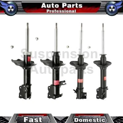 Se adapta a Nissan Altima 1993 1994 1995 1996 1997 1998 4X KYB Amortiguadores Puntales Delanteros Traseros Foto 1 de 4