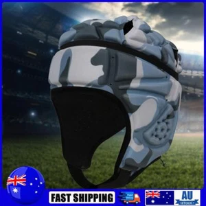 Rugby Headgear Adjustable Head Protector Guard Sports Accessories (B) - Picture 1 of 9