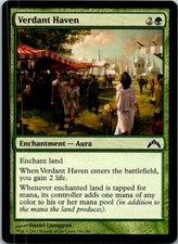 Verdant Haven Magic The Gathering Gatecrash Card Light Play X1