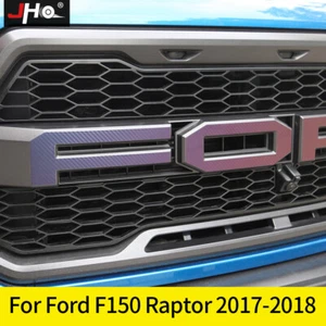 Front Grille/ Rear Tailgate Letters Cover Trim Bezels For Ford F150 Raptor 17-20 - Bild 1 von 15