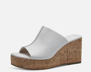 Sandali ciabatte Tamaris 27225-42 pelle bianca zeppa 9 cm SCONTO DA LISTINO - Imagen 1 de 6