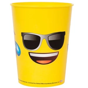 Souvenir Emoji Plastic Cup 16 Ounce - Picture 1 of 3