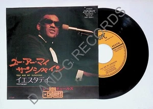 Ray Charles - You Are My Sunshine / Yesterday Japan 7" TOP-1894 1961 - Picture 1 of 7