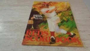 1978 Chicago Cubs @ Cincinnati Reds Program Johnny Bench 300 HR Art Cover VG-EX - Picture 1 of 3