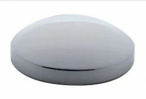 Chrome Rear Hub Cap (8") for Semi Truck Applications  - Picture 1 of 1