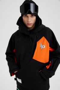 Chaqueta con capucha de esquí/snowboard Nobaday Dawn Armor negra - Imagen 1 de 5