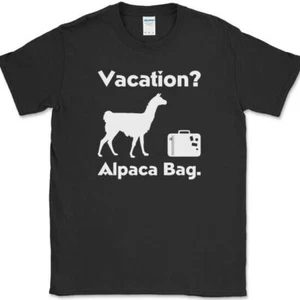 Camiseta Bolsa de Alpaca de Vacaciones Divertida Vacaciones Aventura Viaje RV Camiseta - Imagen 1 de 10