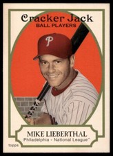 2005 Topps Cracker Jack Mike Lieberthal #27 NM+ Or Better Philadelphia Phillies