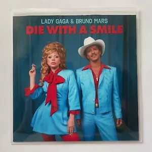 Lady Gaga & Bruno Mars - Die With A Smile Promo CD 6 Tracks - Picture 1 of 3