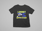 T-shirt bambini cotone biologico Sonic the Hedgehog compleanno personalizzata festa