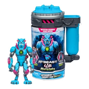Figura de acción MrBeast Lab Mutators Panther - Mutar y revelar, 3 para coleccionar - Imagen 1 de 6