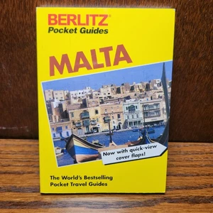 Malta Berlitz Pocket Guide 1996 2nd Edition - Picture 1 of 4
