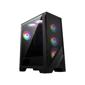 MSI MAG FORGE 120A AIRFLOW Midi Tower PC Black Transparent ATX micro ATX Mini-IT - Photo 1/1