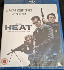 Heat Blu-ray Director's Definitive Edition Robert DeNiro, Al Pacino BNIW - Picture 1 of 2