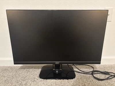 Acer Monitor 27" KA272 LED Black w/ Power Cord + HDMI - Image 1 of 4