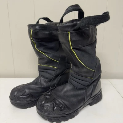Globe Supralite 14" Pull-on Structural Firefighter Boot Made In USA Men 10.5 M - Image 1 of 4
