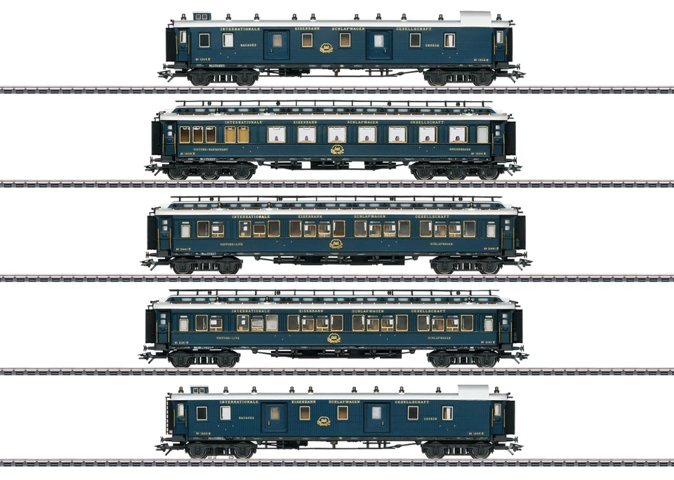 märklin H0 42790 Schnellzugwagen-Set 1 "Simplon-Orient-Express" - Bild 1 von 1