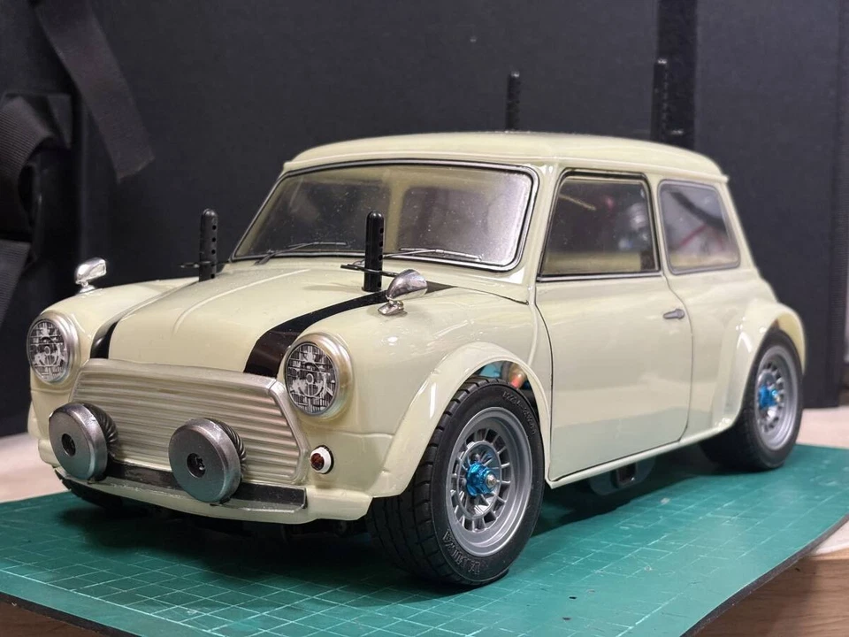 Tamiya 1/10 RC M-05 PRO Limited Azul Mini Cooper Racing Street Body RC Car Set - Imagen 1 de 4