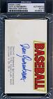 Dan Quisenberry Signed Psa/dna Certified 3x5 Index Card Autograph