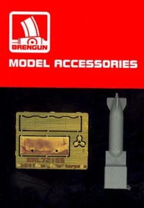 Brengun Models 1/72 U.S. NAVY Mk.24 MINE "FIDO" TORPEDO Resin & Photo Etch Set - Picture 1 of 3