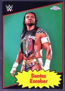 2025 Topps Chrome WWE '85 Topps Current #85TCSE Santos Escobar - Picture 1 of 1