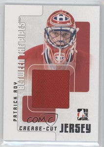 2007-08 ITG Between the Pipes Crease-Cut Jersey Patrick Roy #CCJ-35 HOF