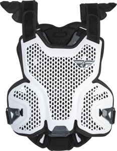 FLY RACING CE REVEL LITE ROOST GUARD/CHEST PROTECTOR - WHITE - MX/BMX/ATV