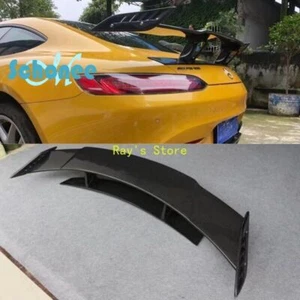 Carbon Fiber Rear Trunk Spoiler Wing For Mercedes Benz GT GT R GTS RT Style - Picture 1 of 11