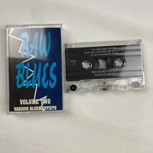 Raw Blues Vol 2 Cassette Tape John Lee Hooker Lighting Slim Jimmy Reed Otis Rush - Picture 1 of 3