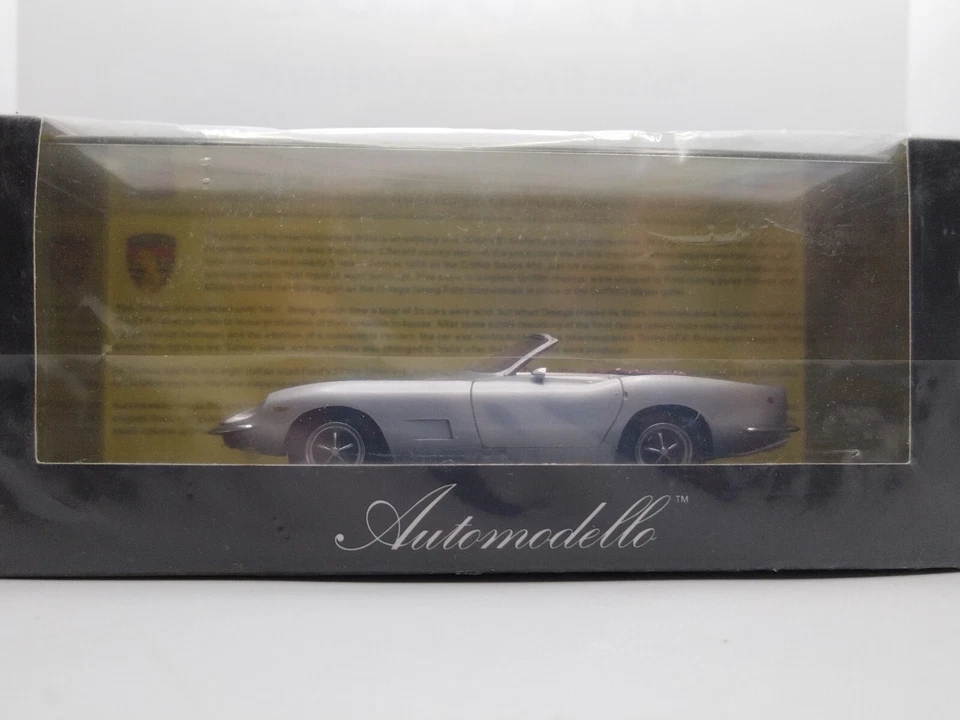 Automodello 1/43 1967 Intermeccanica Italia plata. Muy raro y limitado.  Foto 1 de 4